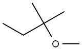 TERT-AMYL METHYL ETHER 1X1ML MEOH 200& 结构式