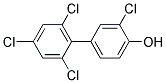 4-HYDROXY-2',3,4',6'-TETRACHLOROBIPHENYL 结构式
