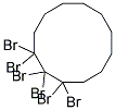 B-六溴环十二烷 结构式
