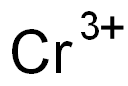 CHROMIUM(III) ATOMIC ABSORPTION STANDAR& 结构式