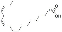 LINOLENIC ACID-13C1 结构式