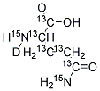 L-GLUTAMINE-13C5 15N2 D10 99 ATOM% 13C& 结构式