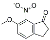 6-METHOXY-7-NITRO-1-INDANON 结构式