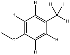 对甲氧基甲苯-7 结构式