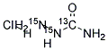 呋喃它酮代谢物13C,15N2-SEM 结构式