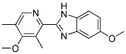 5-甲氧基-2-{(4-甲氧基-3,5-二甲基-2-吡啶基)}-1H-苯并咪唑 结构式