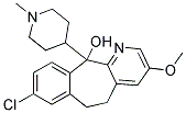 8-CHLORO-3-METHOXY-11-(1-METHYL-4-PIPERIDINYL)-6,11-DIHYDRO-5H-BENZO[5,6]-CYCLOHEPTA[1,2-B]PYRIDIN-11-OL 结构式