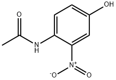 3-NITRO-4-ACETAMIDOPHENOL 结构式