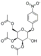 P-NITROPHENYL 3,4,6-TRI-O-ACETYL-B-D-GALACTOPYRANOSIDE 结构式