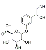 苯福林葡糖苷酸 结构式