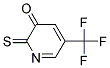 5-TRIFLUOROMETHYL-2-THIO-PYRIDONE 结构式