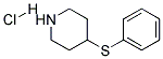 4-PHENYLSULPHANYLPIPERIDINE HYDROCHLORIDE 结构式