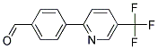 4-[5-(TRIFLUOROMETHYL)-2-PRYIDINYL]BENZENECARBOXALDEHYD 结构式