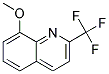 8-METHOXY-2-(TRIFLUOROMETHYL)QUINOLIN 结构式