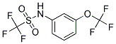 TRIFLUORO-N-[3-(TRIFLUOROMETHOXY)PHENYL]METHANESULPHONAMIDE 结构式