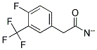 4-FLUORO-3-(TRIFLUOROMETHYL)PHENYLACETONITRIL 结构式