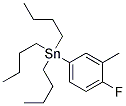 4-Fluoro-3-methyl(tri-n-butylstannyl)benzene 95+% 结构式
