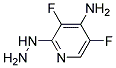 4-AMINO-3,5-DIFLUORO-2-HYDRAZINOPYRIDIN 结构式