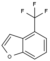 4-(TRIFLUOROMETHYL)BENZOFURAN 结构式