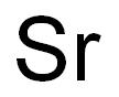 STRONTIUM 10,000 PPM ICP STANDARD SOLUTION 结构式