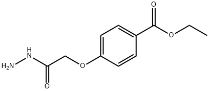 ETHYL 4-(2-HYDRAZINO-2-OXOETHOXY)BENZOATE 结构式