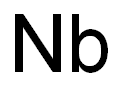 铌棒, 6.35MM (0.25IN) 直径, 退火, 99.8% (METALS BASIS) 结构式