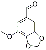 7-methoxybenzo-1,3-dioxole-5-carboxaldehyde 结构式