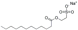 sodium 2-sulphonatoethyl laurate  结构式