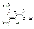 3,5-二硝基水杨酸钠(一水) 结构式