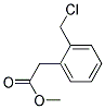 2-氯甲基苯乙酸甲酯 结构式