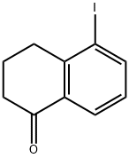 5-碘-3,4-二氢萘-1(2H)-酮 结构式