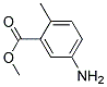 Methyl 5-amino-2-methylbenzoate 结构式