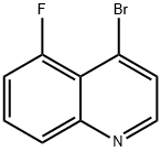 4-Bromo-5-fluoroquinoline 结构式
