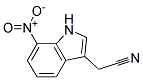 7-Nitroindole-3-acetonitrile 结构式