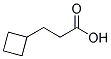 3-Cyclobutylpropionic Acid 结构式