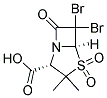 6,6-二溴青霉烷酸-1,1-二氧 结构式