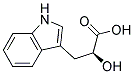 S-2-羟基-3-吲哚基丙酸 结构式