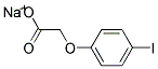 4-Iodophenoxy Acetate Sodium 结构式