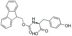Fmoc-L-4-Hydroxyphenylalanine 结构式