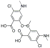 5-Chloro-2-Methoxy-4-Methylamino Benzoic Acid 2-Methoxy-4-Methylamino-5-Chlorobenzoic Acid 结构式