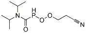 Β-氰乙氧基-二异丙基亚磷酰胺 结构式