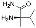 R-2-氨基-2,3-二甲基丁腈 结构式
