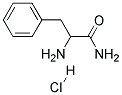 DL-Phenylalaninamide hydrochloride 结构式