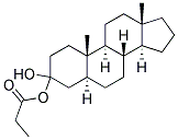 5alpha-andorstandiol propionate 结构式