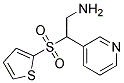 3-[2-Amino-1-(2-thienylsulphonyl)ethyl]pyridine 结构式