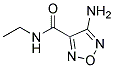 4-Amino-N-ethyl-1,2,5-oxadiazole-3-carboxamide 结构式