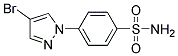 4-Bromo-1-(4-sulphamoylphenyl)-1H-pyrazole 结构式