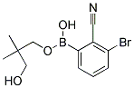3-Bromo-2-cyanobenzeneboronic acid neopentyl glycol ester 结构式