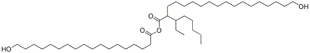 羟基硬脂酰羟基硬脂酸乙基己酯 结构式