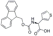 FMOC-D-2-(3-噻吩基)甘氨酸 结构式